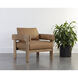 Carmichael Ludlow Sesame Leather Lounge Chair